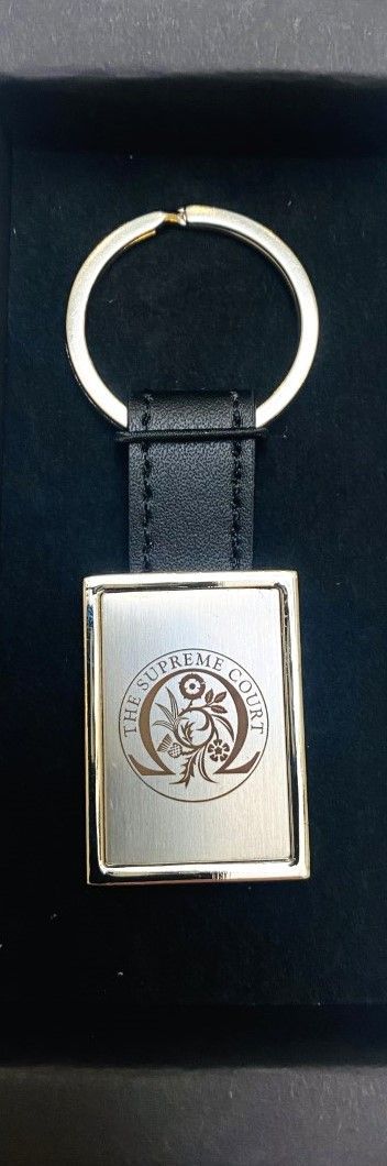 Caramel & Merlot Leather Loop KeychainKeyring | russell russell - Luxurious  Italian Bags